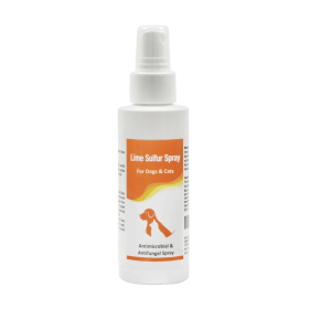 Classic's Lime Sulfur Spray - Pet Care for Dry, Itchy Skin and Parasite Relief