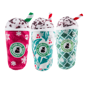 A Latte of Christmas Cheer! Stocking Stuffer Dog Toys – Starbarks Puppermint Mocha Set