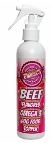 Beef Flavored Dog Food Topper – Vegan Omega-3 Enhancer