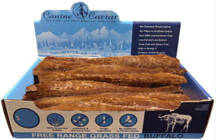 Paddywack 12" Box – Canine Caviar Buffalo Treats, Free-Range & Grass-Fed