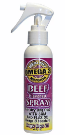 Beef Spray for Dogs – Omega-3 Food Topper & Flavor Enhancer (Vegan)