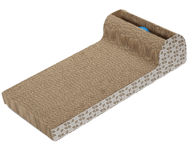 Figure-8 Ultimate Cat Scratcher Lounge – Durable Cardboard Design