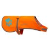 Soft Shell Waterproof Dog Vest (L Size) – Blaze Orange Reflective Jacket with Fleece Lining