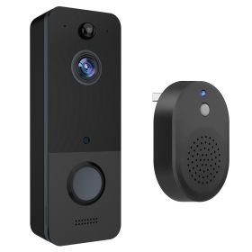Wireless Smart WiFi Video Doorbell - 720P Intercom Camera with Two-Way Audio & Night Vision