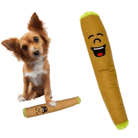 B the Blunt 420 Dog Toy – Funny Weed-Themed Squeaky Plush
