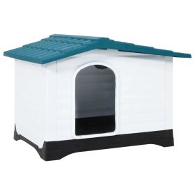 Dog House - Blue Polypropylene (35.6"x26.8"x26")