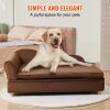 VEVOR Pet Sofa - Large-Sized Dog Couch with Soft Velvety Bed