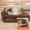VEVOR Pet Sofa - Large-Sized Dog Couch with Soft Velvety Bed