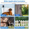 Ultrasonic Anti-Barking Device - 26.2 Feet Bark Deterrent with 3 Frequency Levels
