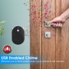 Wireless Smart WiFi Video Doorbell - 720P Intercom Camera with Two-Way Audio & Night Vision