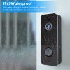 Wireless Smart WiFi Video Doorbell - 720P Intercom Camera with Two-Way Audio & Night Vision