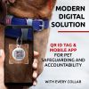 Long-Lasting Leather Dog Collar – Adjustable 8-11" for Small & XSmall Dogs
