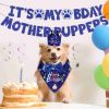 Dog Birthday Bandana & Hat Set - Party Supplies with Cute Banner Decorations