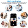 Wireless Smart WiFi Video Doorbell - 720P Intercom Camera with Two-Way Audio & Night Vision