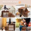 Multi-Level Pet Bunk Bed with Removable Step for Dogs and Cats