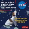 Adjustable Nylon Dog Collar - NASA Design for Large, Medium & Small Dogs (9-14" Neck)