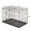 36" Folding Steel Pet Kennel - Cat & Dog Crate Playpen