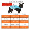 Reflective Dog Safety Vest (XS Size) – Hi-Vis Fluorescent Vest with Utility Strap (Teal)