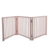 17.5-Inch Indoor Pet Fence - Log Environmental Protection Material