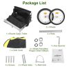 Foldable Bicycle Cargo Wagon Trailer - Two-Wheel with 15.8" Wheels & Removable Cover (176 lbs Capacity)