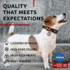 Adjustable Nylon Dog Collar - NASA Design for Large, Medium & Small Dogs (9-14" Neck)