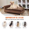 VEVOR Pet Sofa - Large-Sized Dog Couch with Soft Velvety Bed