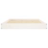White Solid Wood Pine Dog Bed (40"x29.1"x3.5")