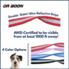 Da Boon Original Double-Sided Reflective Dog Leash – Ultra-Visible Safety Leash for Night Walks