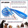 Da Boon Original Double-Sided Reflective Dog Leash – Ultra-Visible Safety Leash for Night Walks