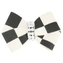 Susan Lanci Designs Windsor Check Nouveau Bow Hair Bow (Size: XS)