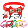 Bowknot Cat Collar with Bell & Buckle – Decorative Pet Accessory