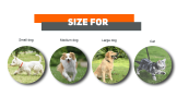 Retractable Dog Leash for Medium & Large Dogs up to 110 lbs