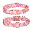 Sunflower Pet Collar - Cotton Breathable Dog Collar