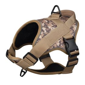 Dog Harness Tactical Chest Strap (K9, Reflective, Explosion-Proof) (colour: red, Specification (L * W): S)