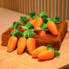12 Plush Carrots Dog Puzzle Toys – Hide and Seek Snuffle Carrot Farm