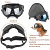 Dog Glasses for Small Breeds - UV Goggles with Adjustable Straps