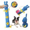 Dog Puzzle Toys - Squeaky Plush Snuffle Toy for IQ Training