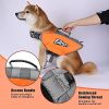 Dog Life Jacket – Reflective Safety Vest with Rescue Handle & Strong Buoyancy