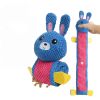 Dog Puzzle Toys - Squeaky Plush Snuffle Toy for IQ Training