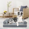 Dog Bed Sofa – Cushion Mattress with Washable Cover for Medium & Large Dog