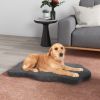 Pet Supplies Dog Bed with Memory Foam Support - Breathable, Washable Cover