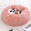 Plush Pet Bed for Dogs & Cats – Warm & Cozy Winter Indoor Bed