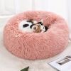 Plush Pet Bed for Dogs & Cats – Warm & Cozy Winter Indoor Bed