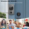 Smart Wireless Video Doorbell with Night Vision & Two-Way Intercom