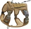 Tactical Dog Harness No Pull Adjustable Pet Vest (Reflective, K9 Training)