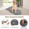Pet Supplies Dog Bed with Memory Foam Support - Breathable, Washable Cover