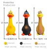 Pet Latex Bite Toy - Big Mouth Duck & Standing Chicken