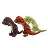 Pet Dog Plush Dinosaur Toy - Bite-Resistant with Sound