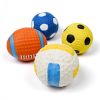 Squeaky Latex Rubber Dog Balls – Soft, Bouncy & Durable Fetch Toy (2.95”)